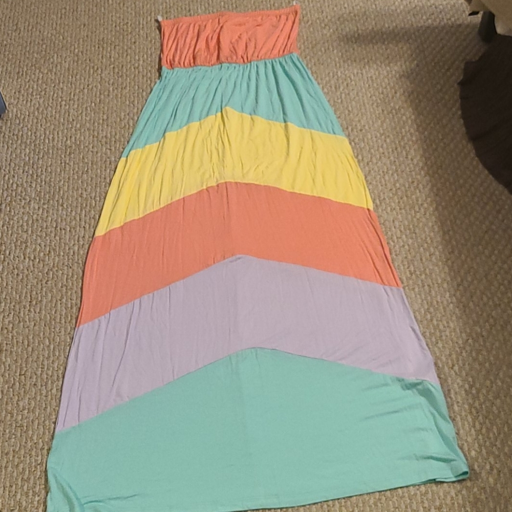 Tua Strapless dress